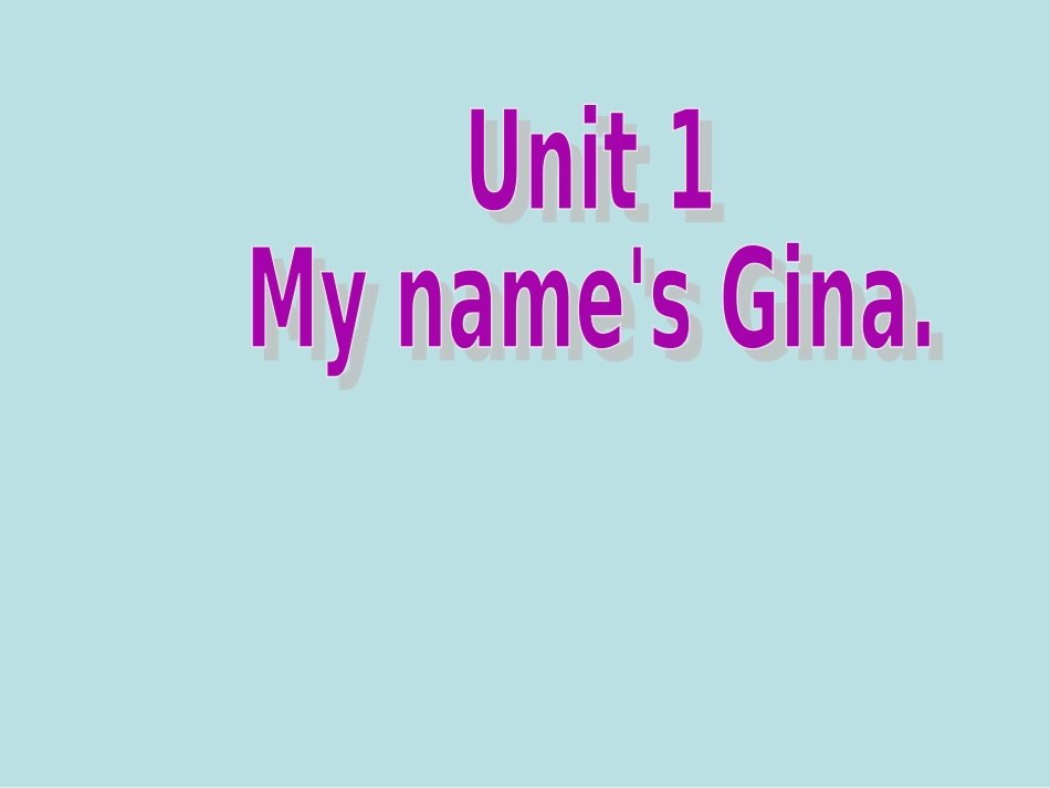 《SectionA2a-3c》课件1_第1页