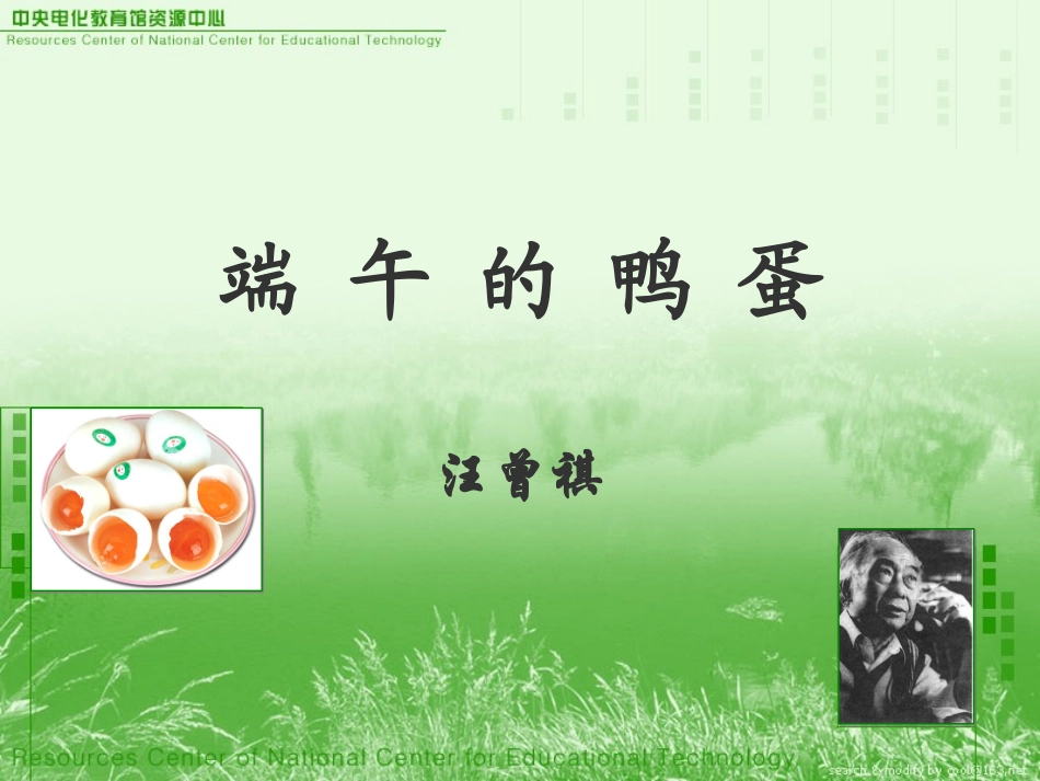 《端午的鸭蛋》课件_第1页