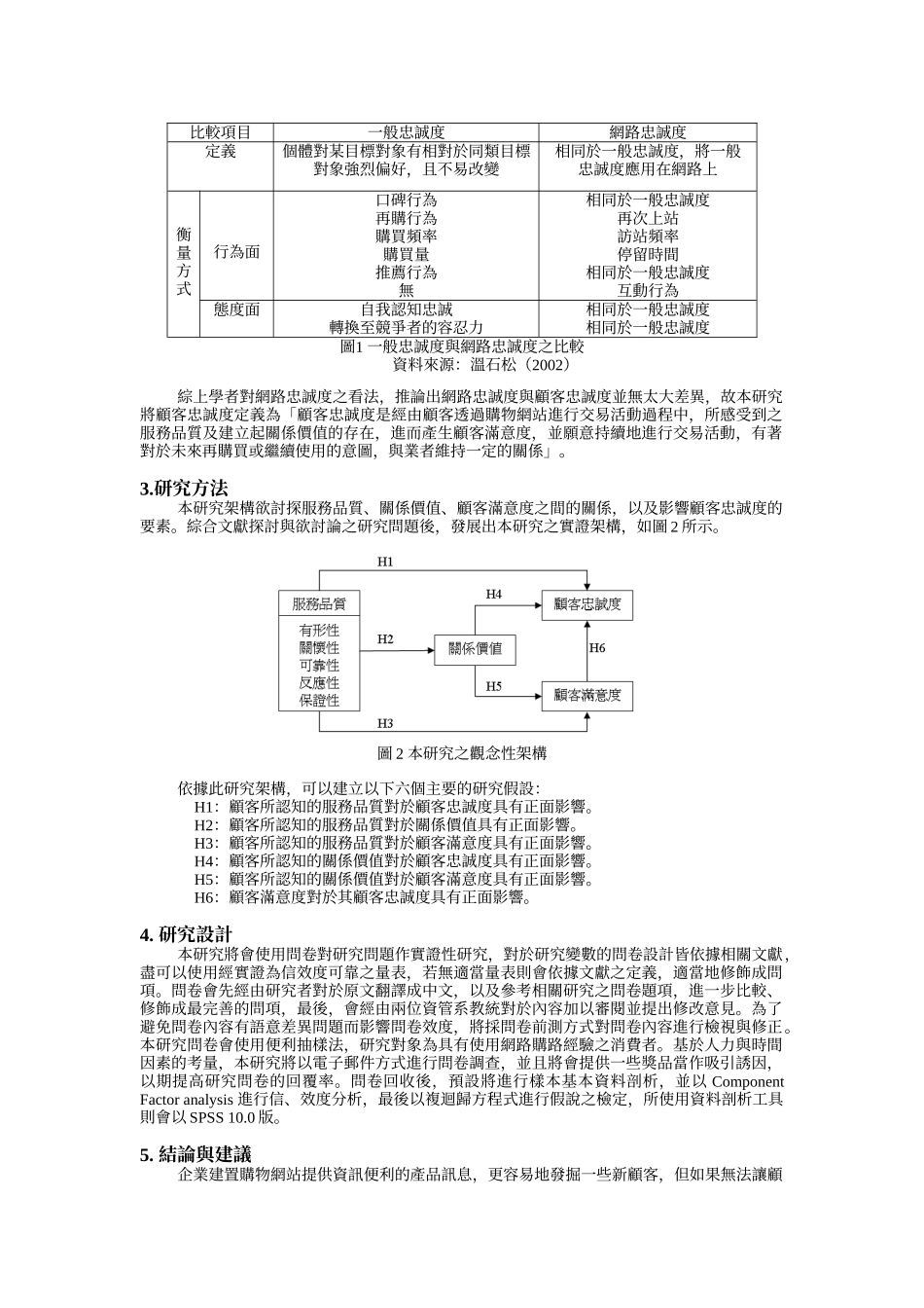 影响购物网站顾客忠诚因素之探讨_第3页