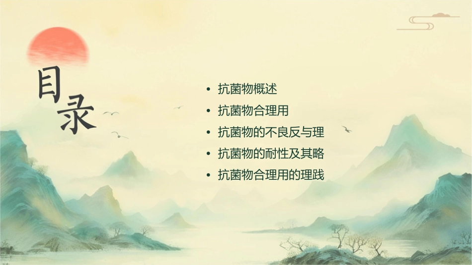 抗菌药物合理应用护理课件_第2页