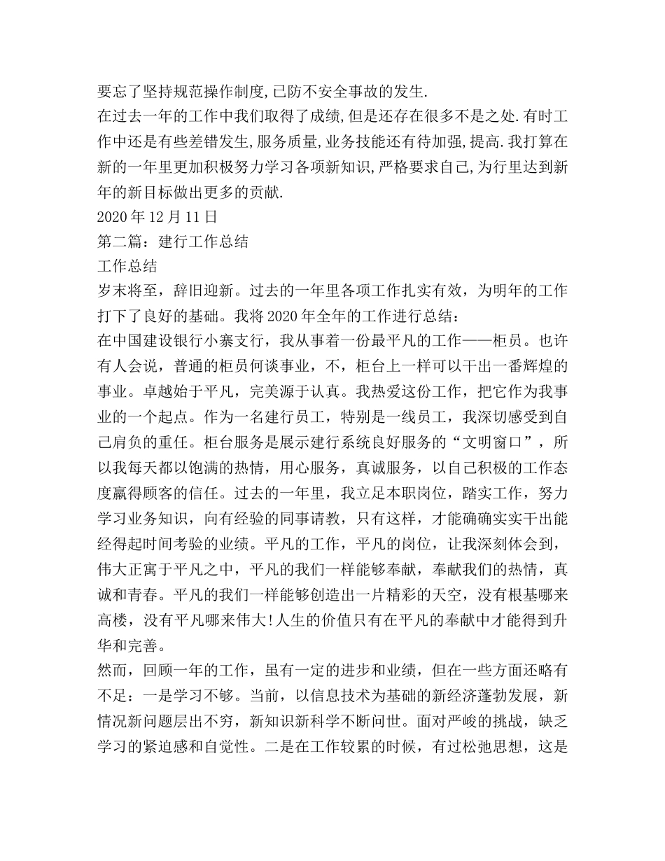 建行试用期工作总结 _第2页