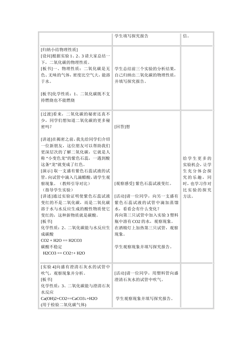 二氧化碳的性质探究_第3页