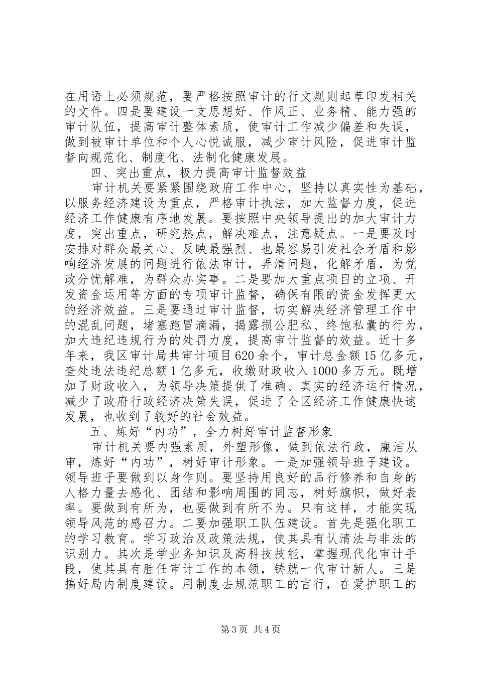 审计监督服务经济建设调研报告_第3页