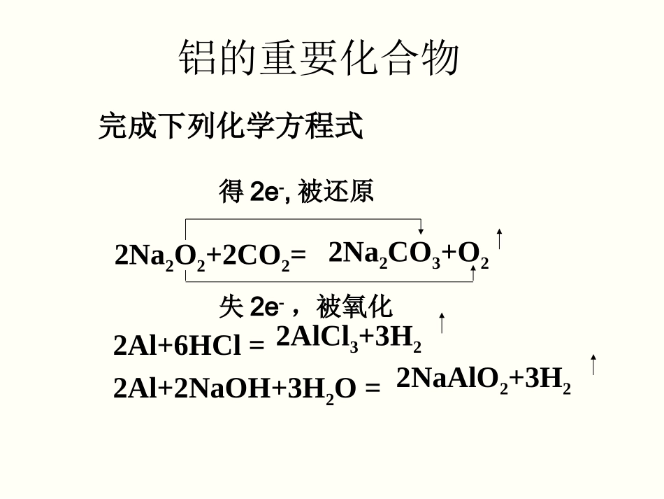 铝的重要化合物_第1页