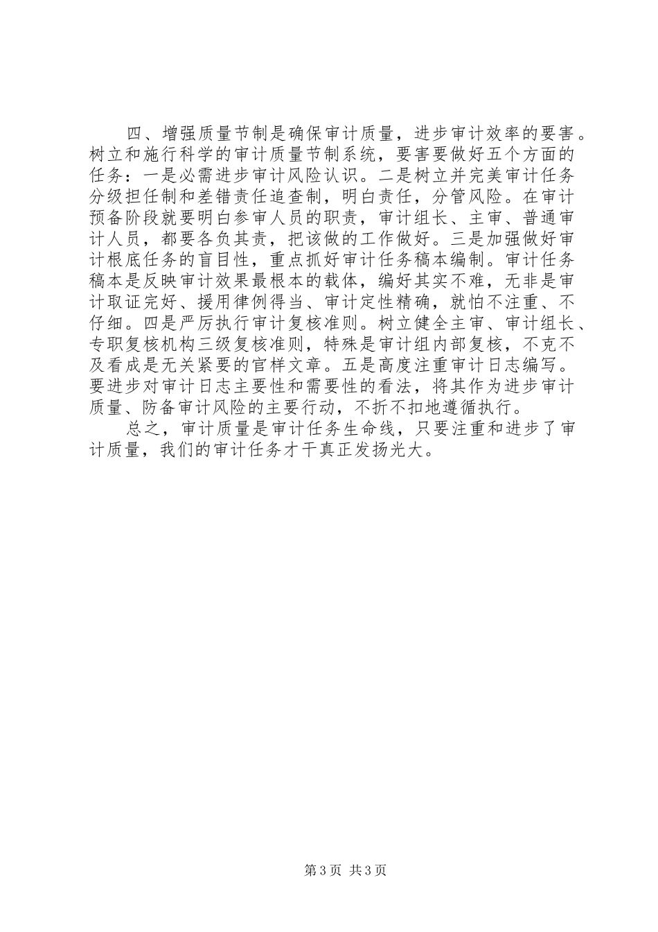 审计效率提升工作报告_第3页