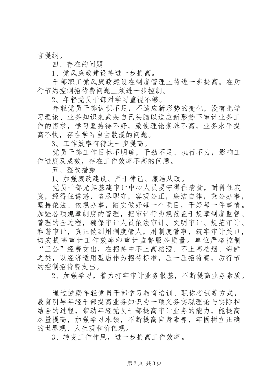 审计局贯彻落实八项规定情况报告_第2页