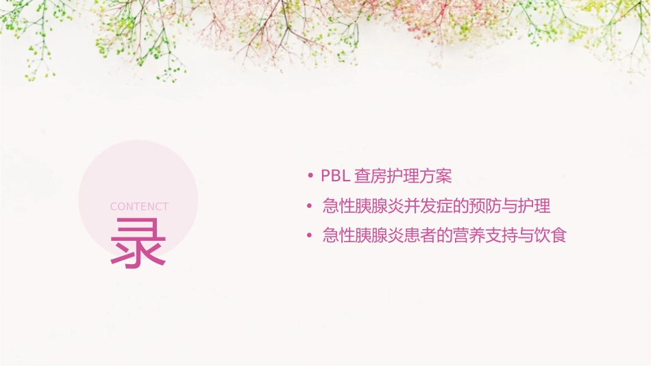 急性胰腺炎PBL查房护理课件_第2页