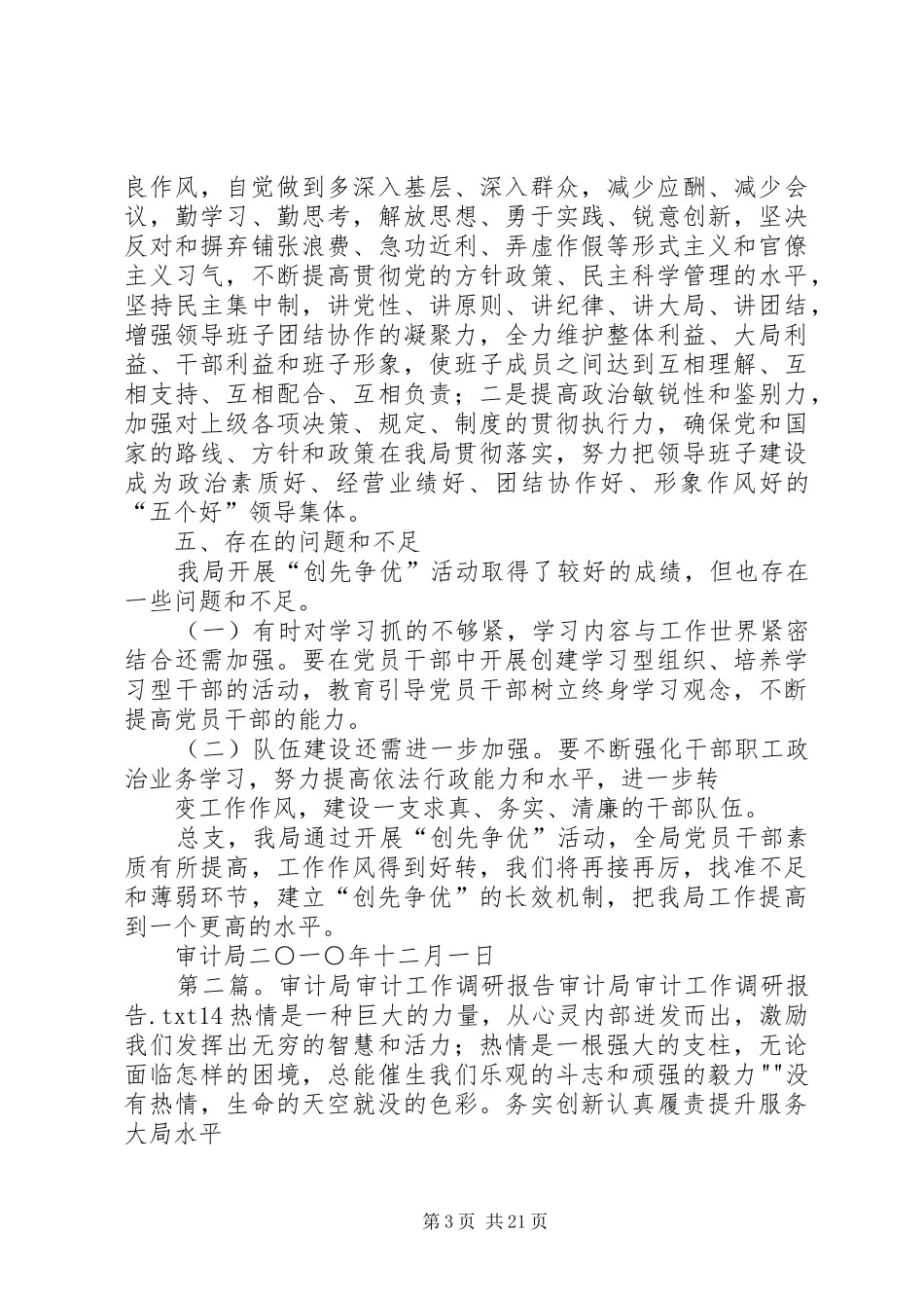 审计局调研报告_第3页