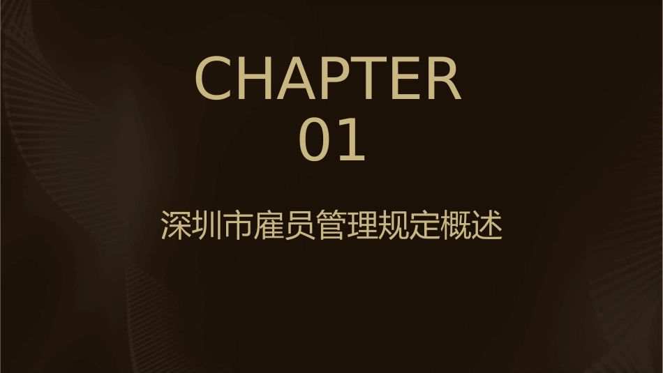 深圳市雇员管理规定课件_第3页