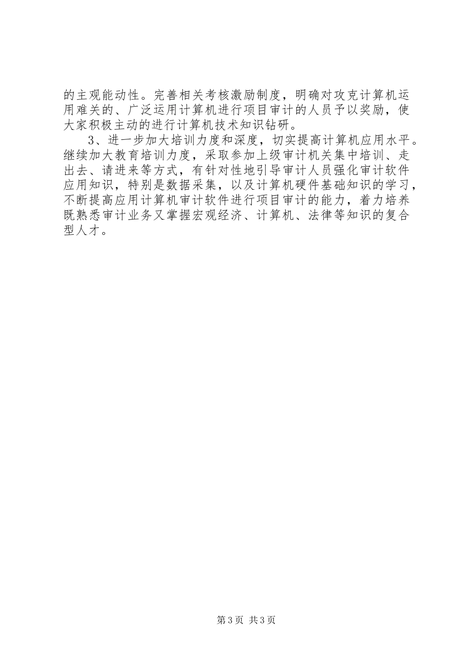 审计局信息化工作报告_第3页