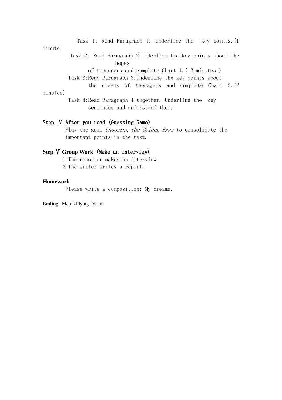 九年级unit7Reading教学设计_第2页