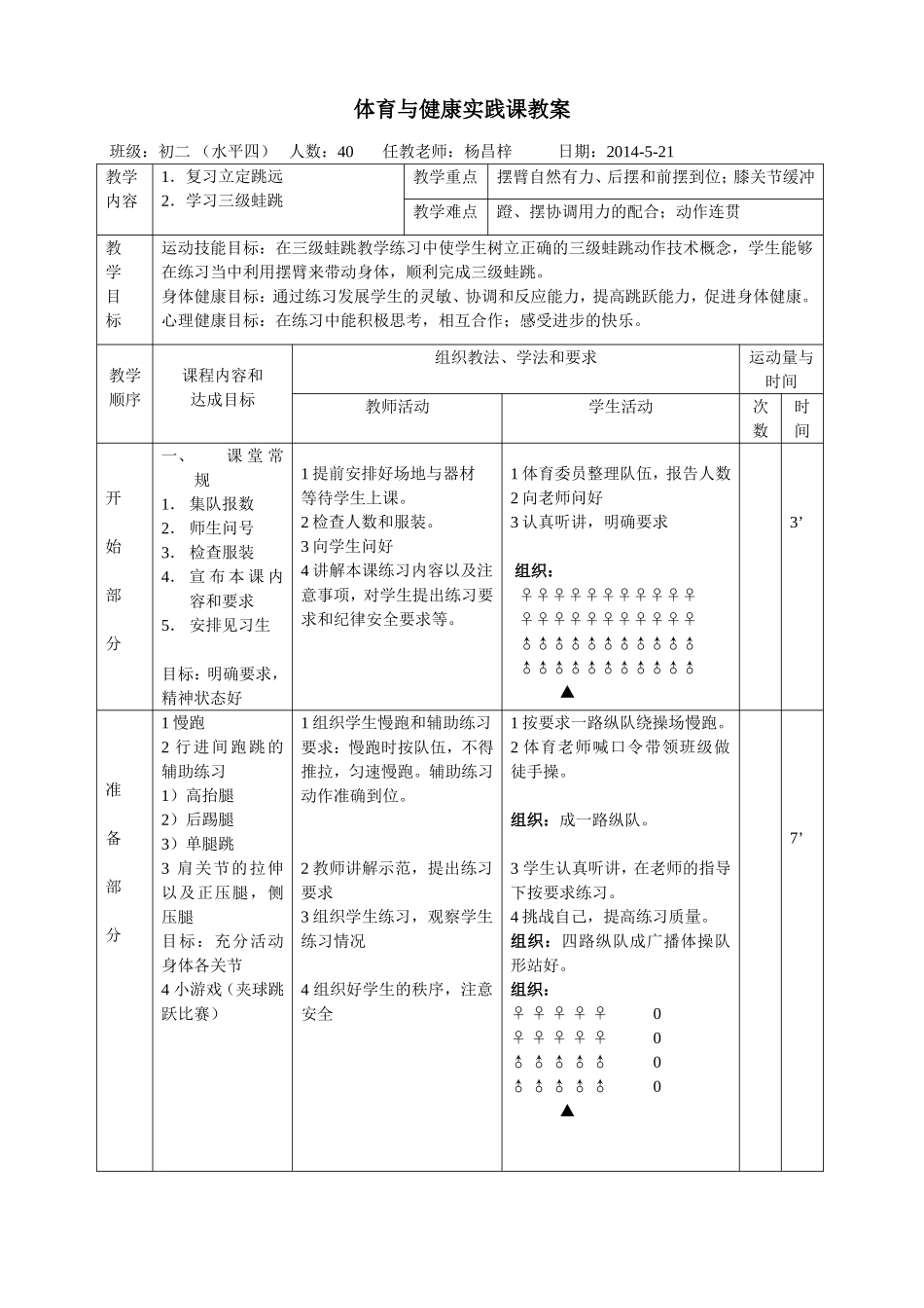 三级蛙跳教案_第1页
