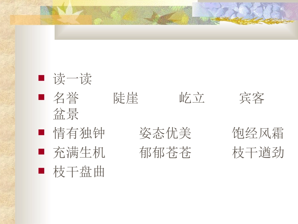 黄山奇松课件_第3页