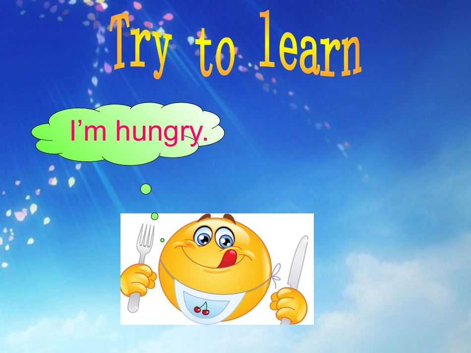 2012年Unit5Let'seat!Let’slearn课件_第3页