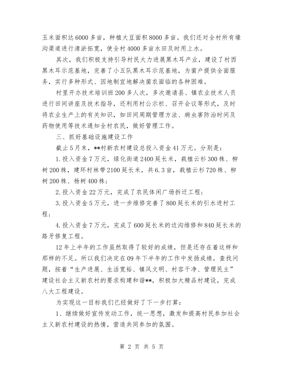 2024年村镇年终总结与2024年村集体财务工作总结汇编_第2页