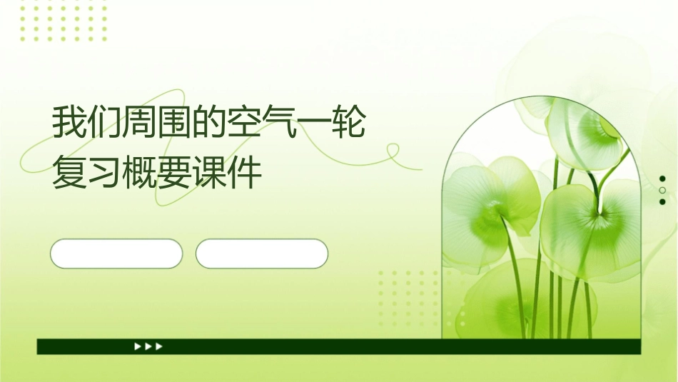 我们周围的空气一轮复习概要课件_第1页