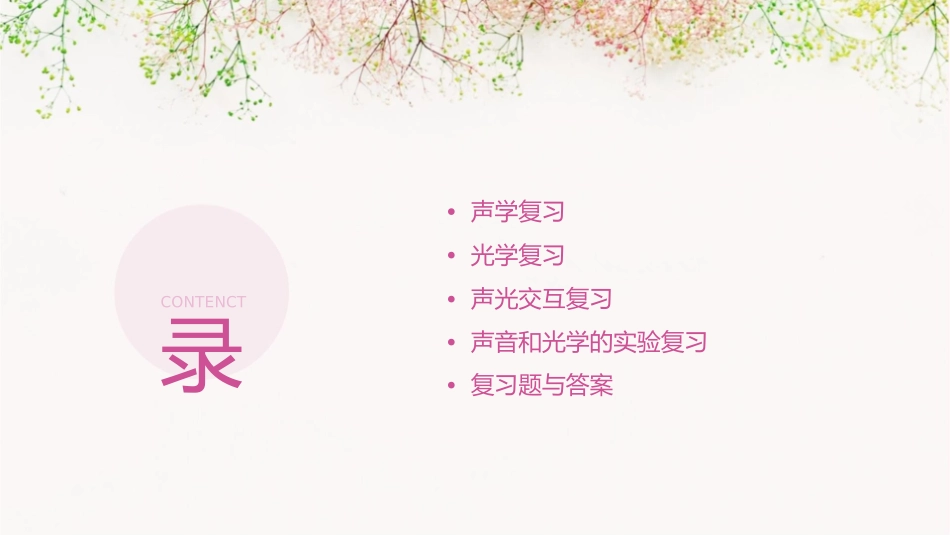 期末复习声光课件_第2页