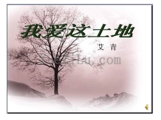 我爱这土地 (2)