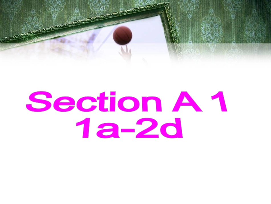 八年级上册Unit7SectionA1_第3页