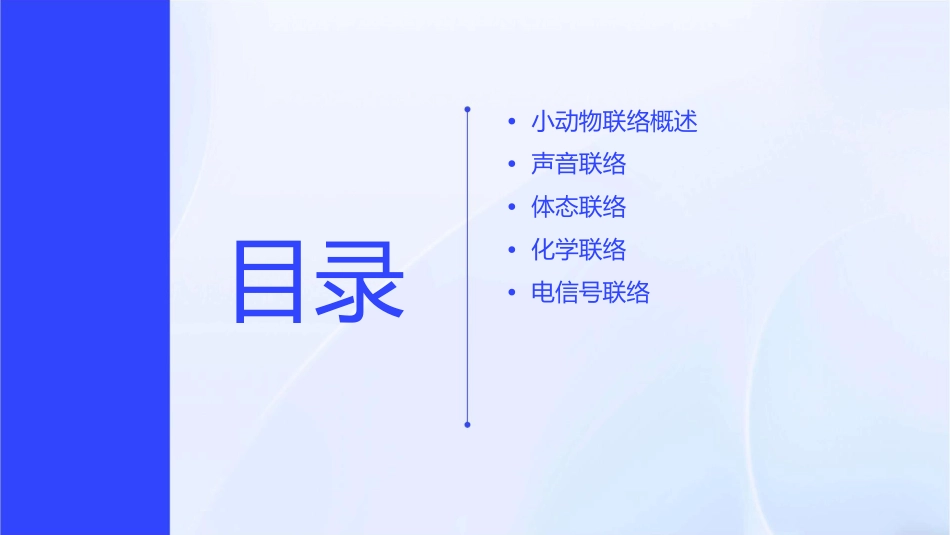 小动物怎样联络课件_第2页