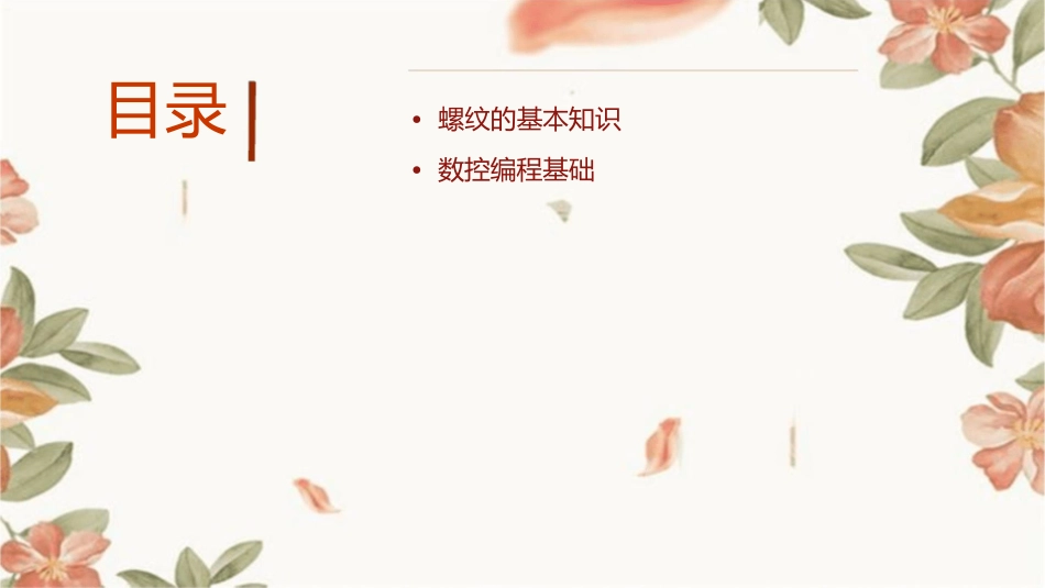 数控编程螺纹的编程与加工教学课件_第2页