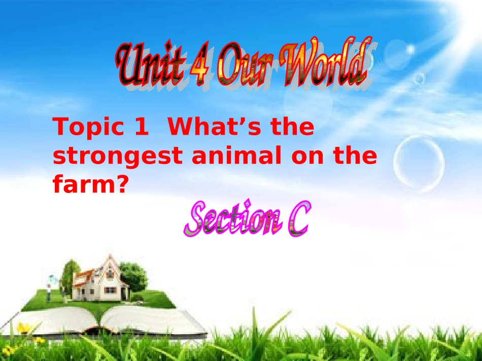 八上Unit4Topic1SectionC_第1页
