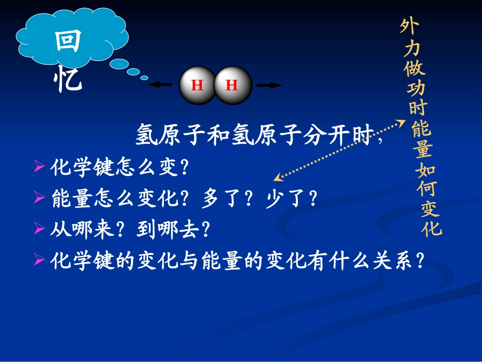 高中化学选修4课件：第一章第一节化学反应与能量的变化1_第3页