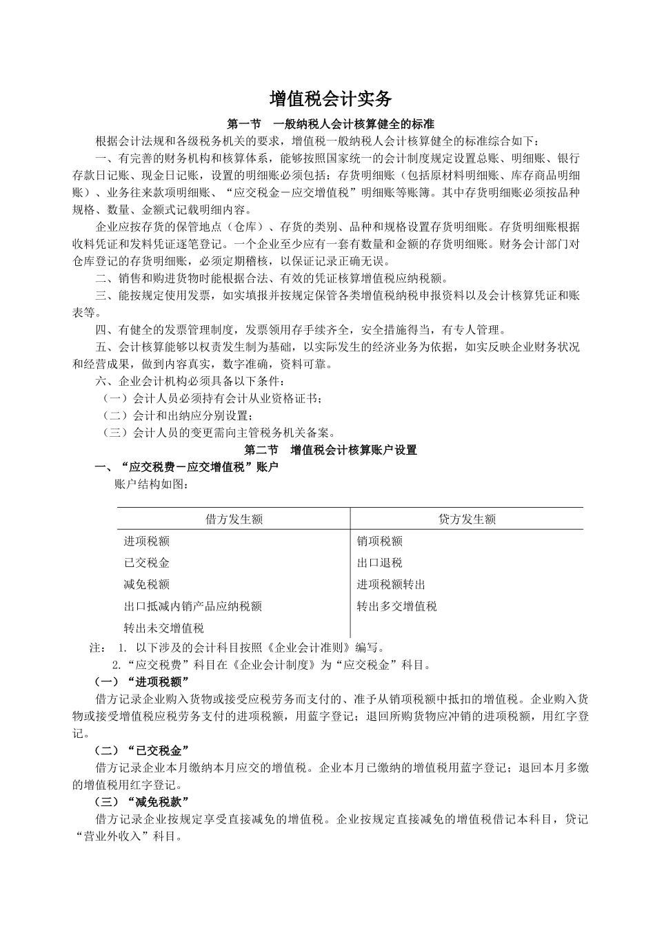 增值税财务会计与管理知识分析实务_第1页