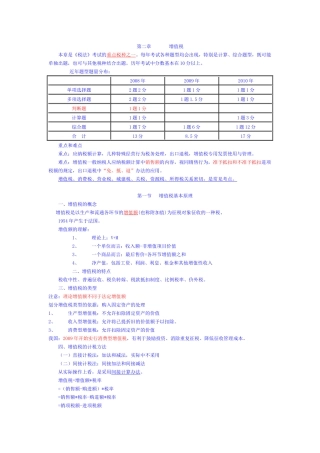 增值税精炼讲义