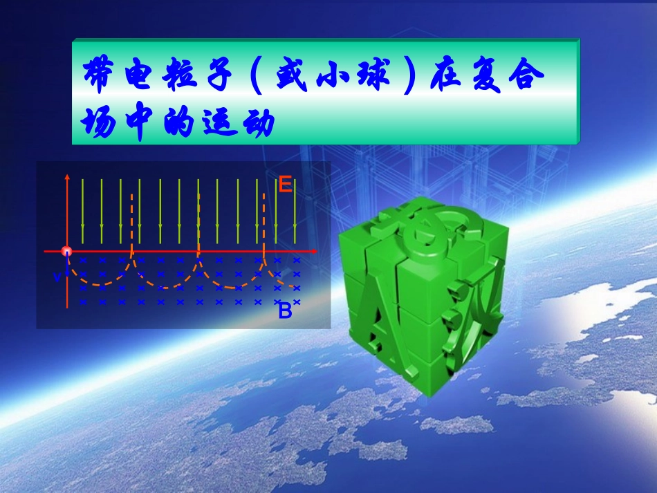 带电粒子(或小球)在复合场中的运动_第1页