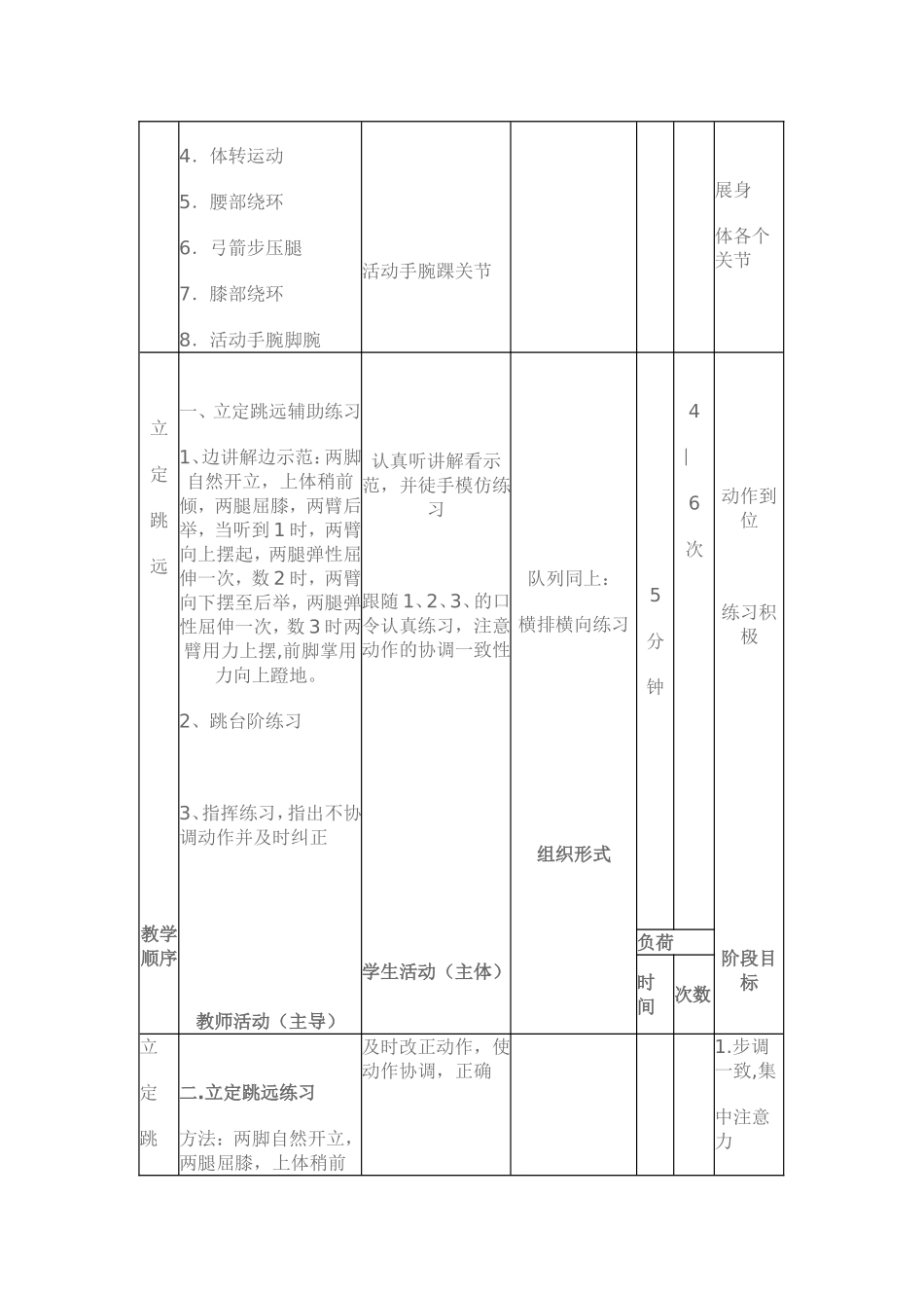 立定跳远教案 (2)_第2页
