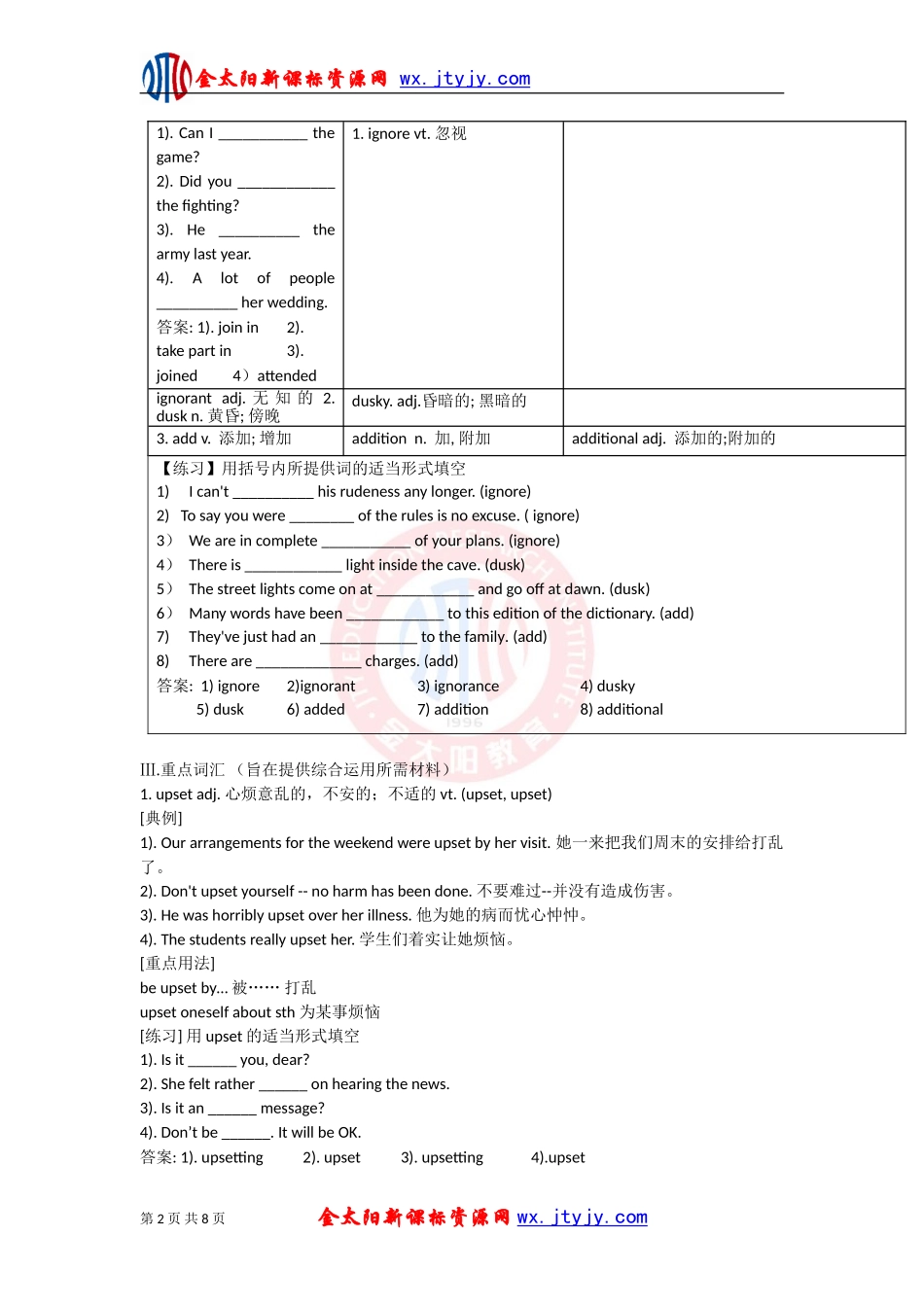 【词汇讲解】英语Unit_1_friendship1_第2页