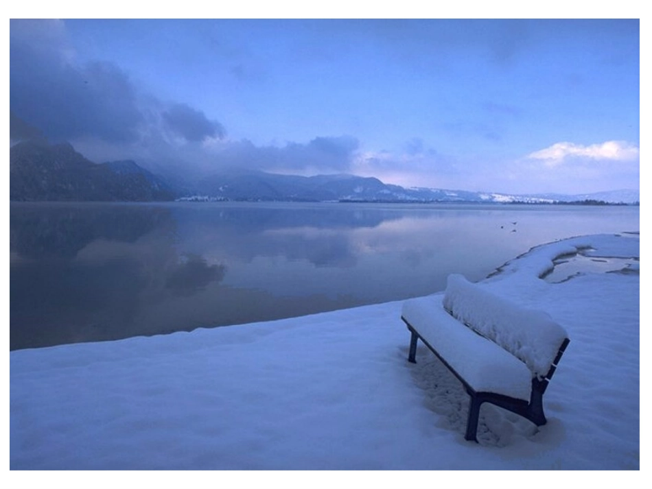 (北师大版)四年级语文上册课件《下雪的早晨》_第1页