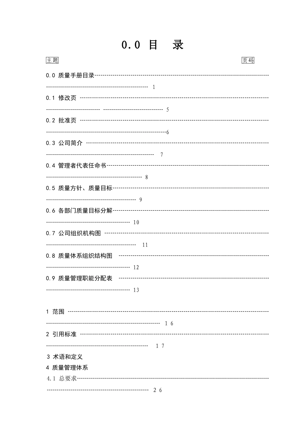 医疗器械质量手册2017(DOC83页)_第2页