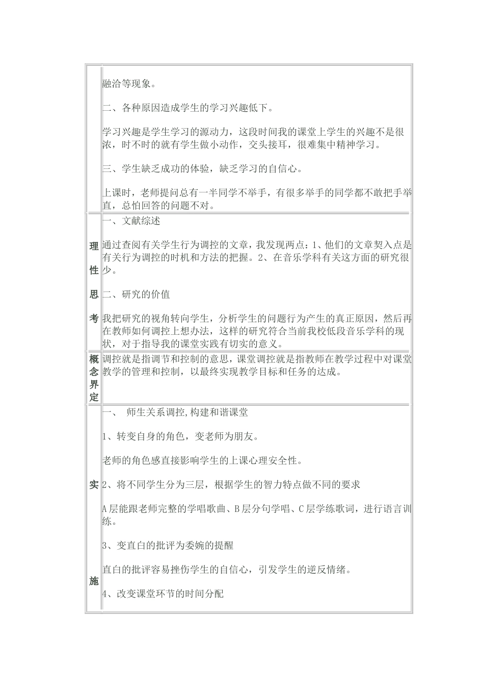 培智学校低年级学生音乐课堂学习行为调控策略研究_第2页
