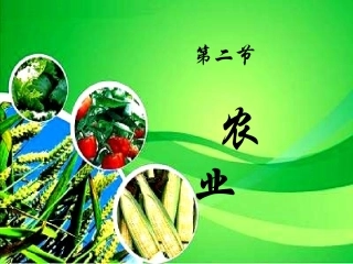 八年级上册地理_第四章第二节农业公开课课件