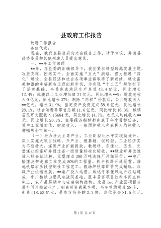 县政府工作报告 (18)
