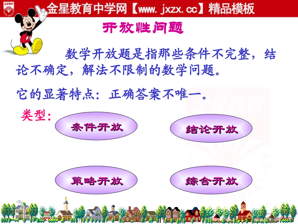 2012年中考二轮数学复习课件：专题---开放性问题_第3页