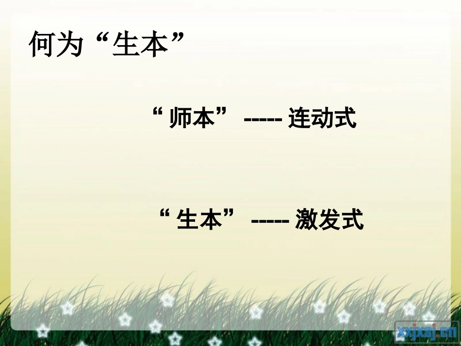 生本教学尝试性小结_第2页