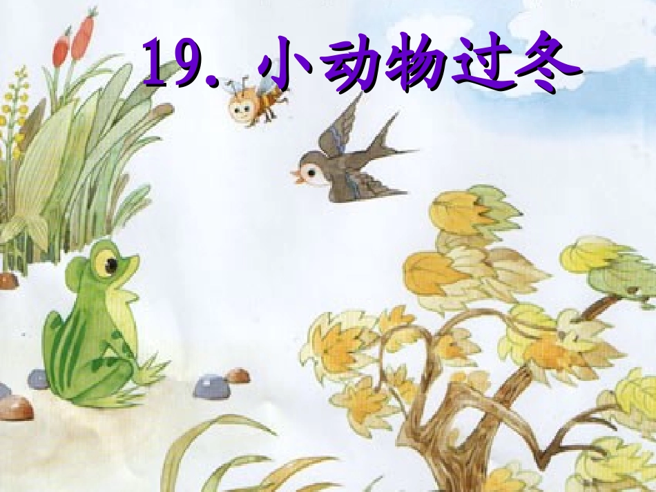 小动物过冬(1)_第1页