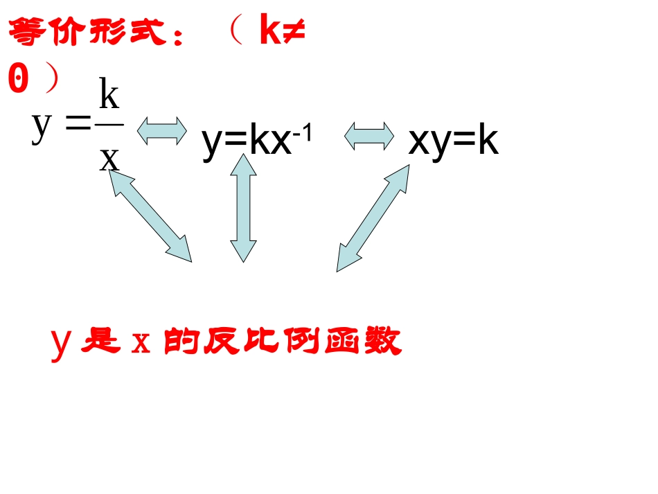 九年级总复习之反比例函数_第3页