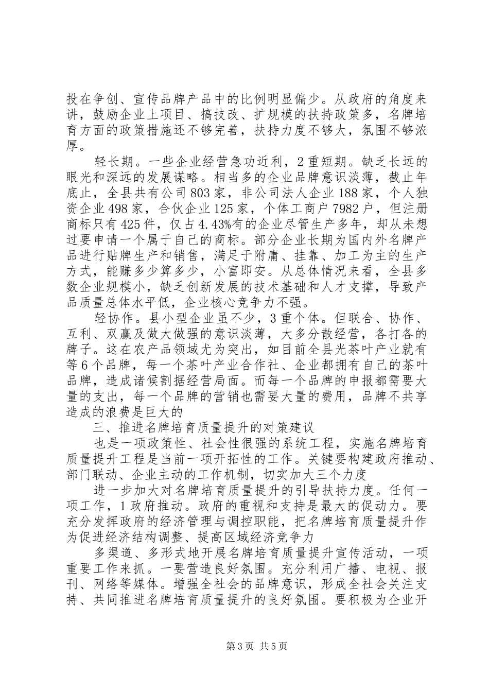 县区名牌质量提升调研报告_第3页