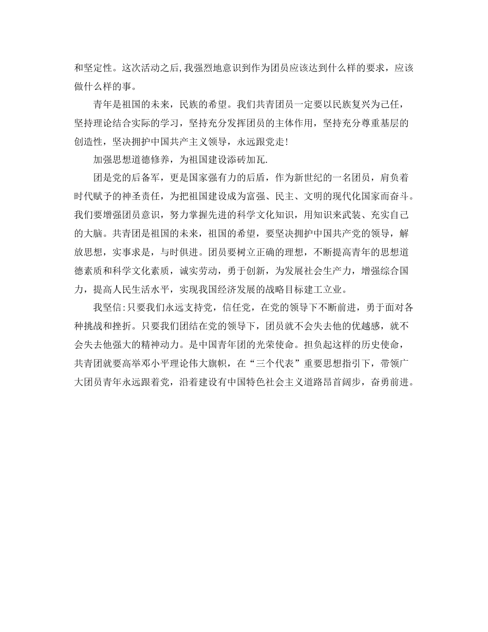 团章学习总结范文 _第3页