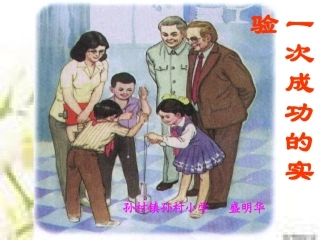 一次成功的实验课件