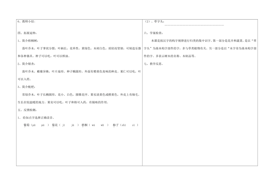 识字二读读词语识汉字_第2页