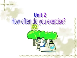2013年新目标八年级上册Unit2HowoftendoyouexerciseSectionB课件