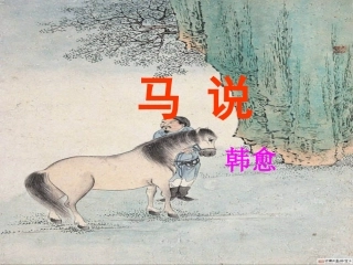 初中_马说[1]
