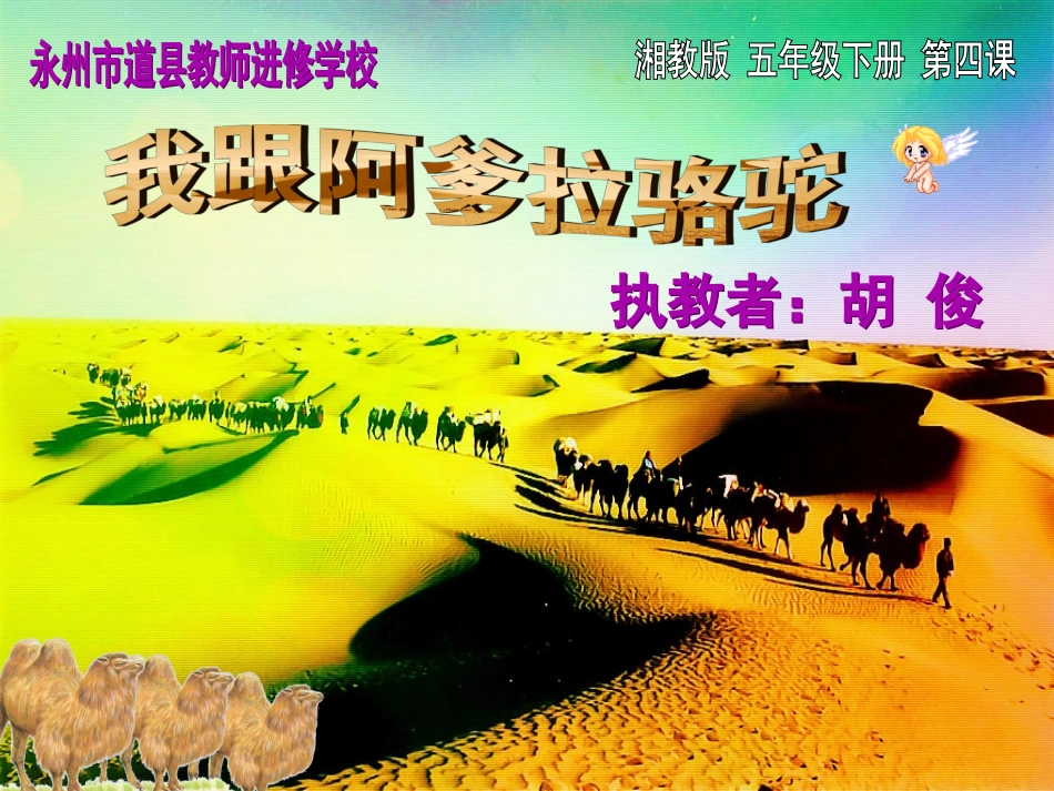 我跟啊爹拉骆驼_第1页