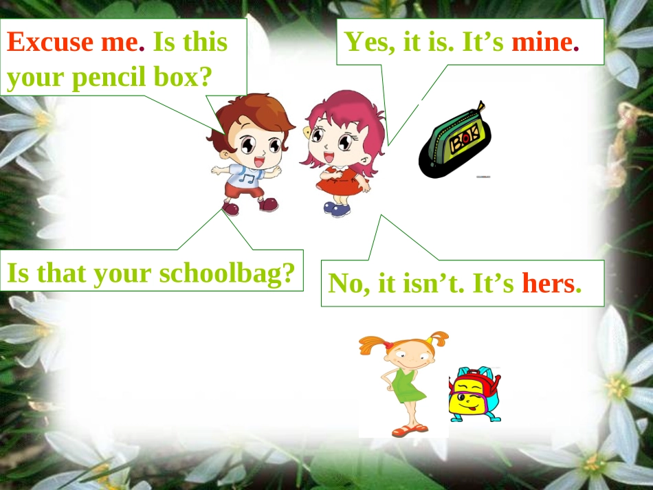 英语：七上Unit3IsthisyourpencilSectionB第2课时（人教版）_第3页