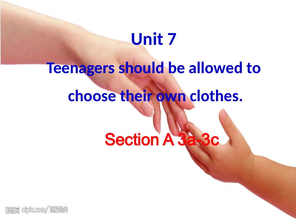 2014秋九年级英语7单元section_A__3a-3c_第1页